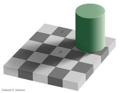 <p>Perceiving familiar objects as having consistent color, even if changing illumination alters the wave-lengths reflected by the object</p>