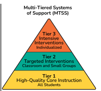 <p><span>a data-driven intervention approach with a layered framework to support the needs of every learner</span></p>