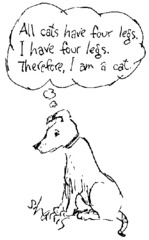 <p>a fallacy in which a speaker jumps to a general conclusion on the basis of insufficient evidence</p>