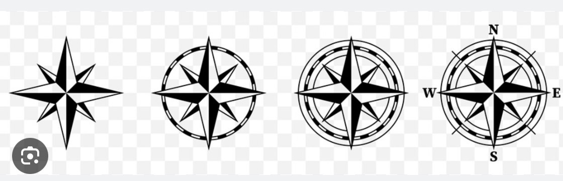 <p>Compass rose</p>