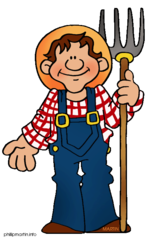 <p>the farmer</p>
