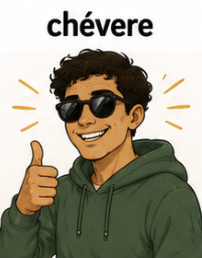 <p>chévere</p>