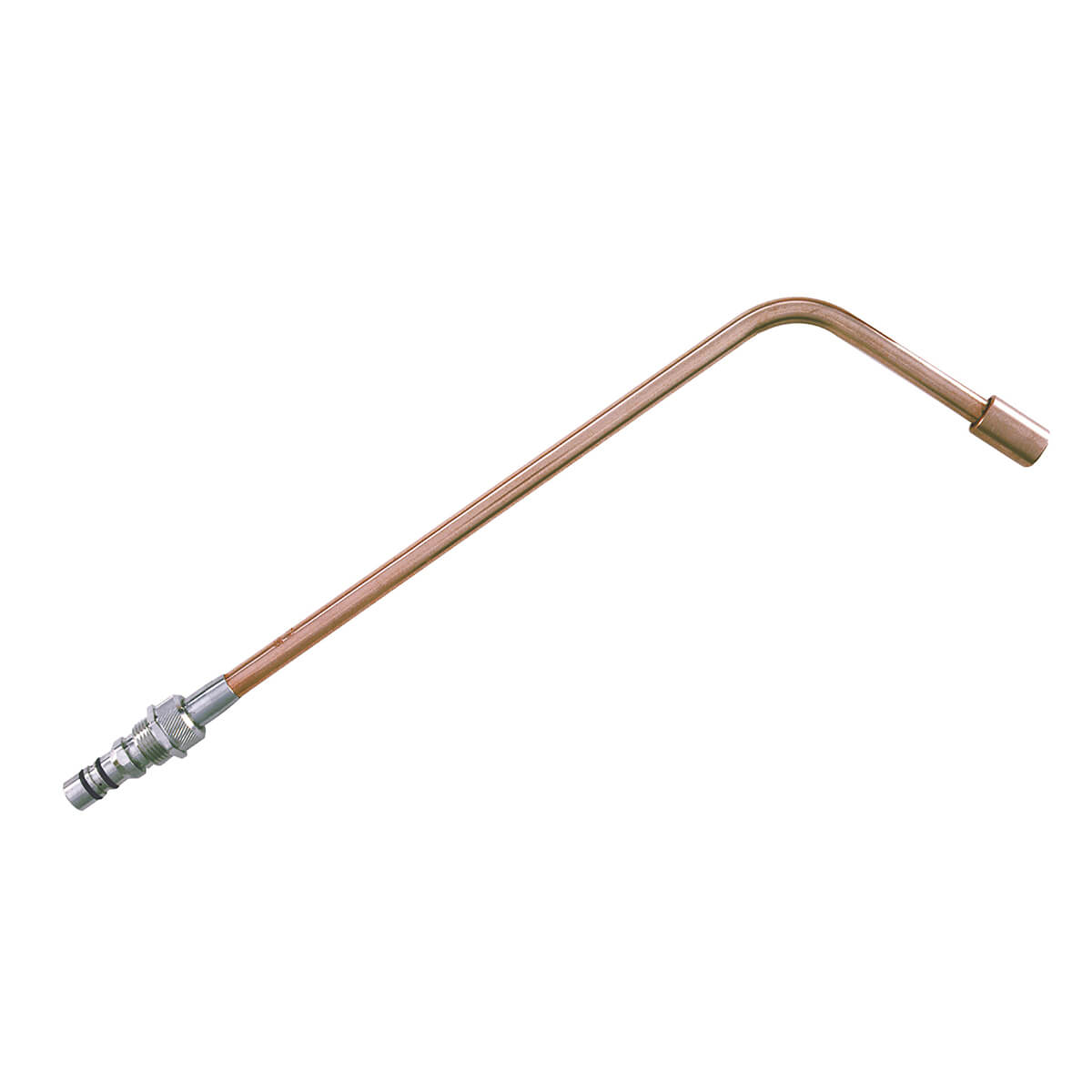 <p>Multi-orifice oxy-fuel heating tip, also called a rosebud, used to distribute a broad flame for heating and bending metal evenly.</p>