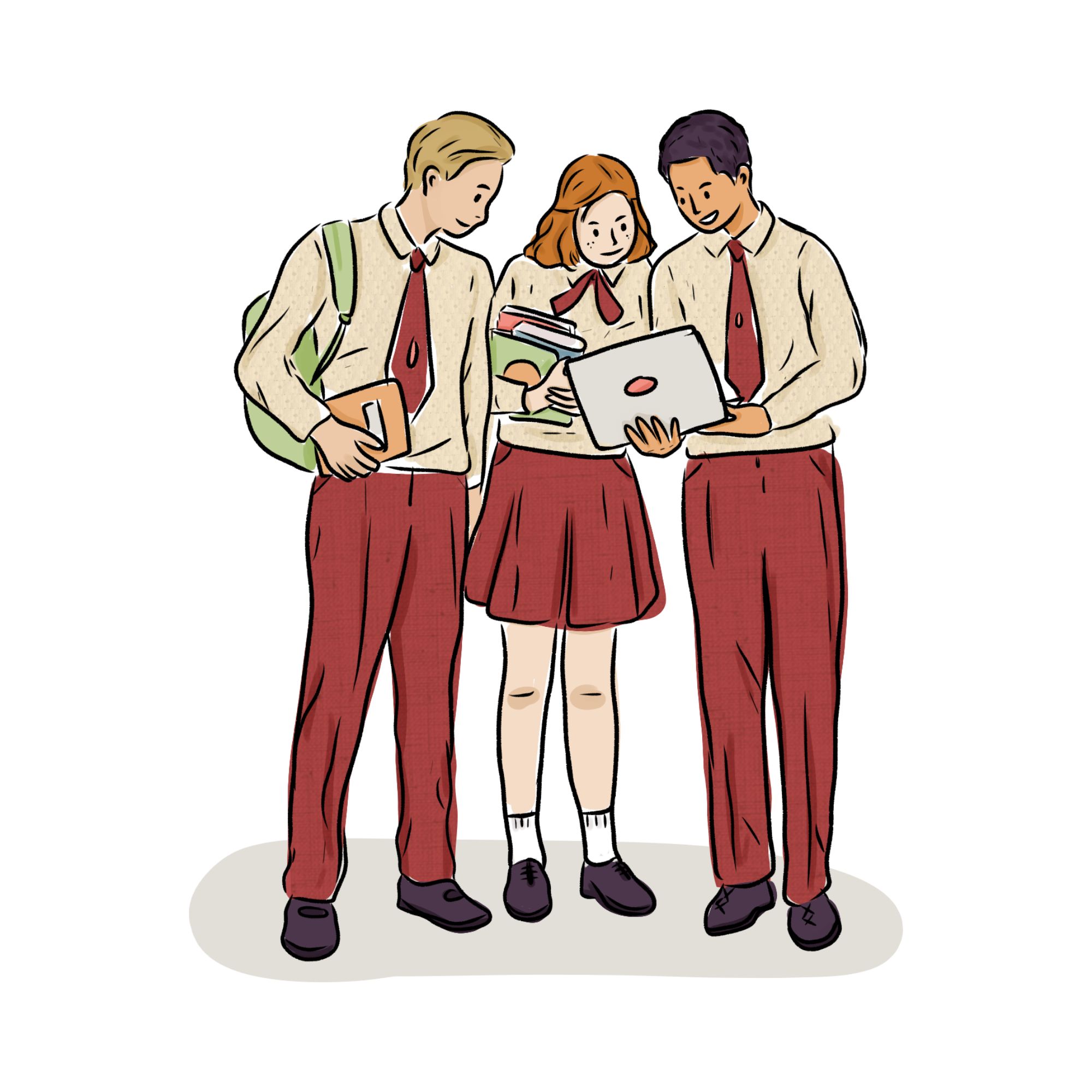 <p>________ they ________ (wear) school uniform?</p>