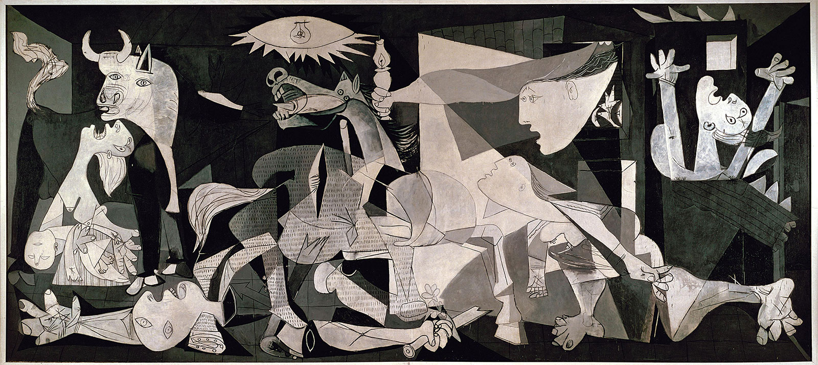 <p>A student says, “The distorted figures prove that Picasso did not know how to draw realistically.” Which response is strongest?</p>