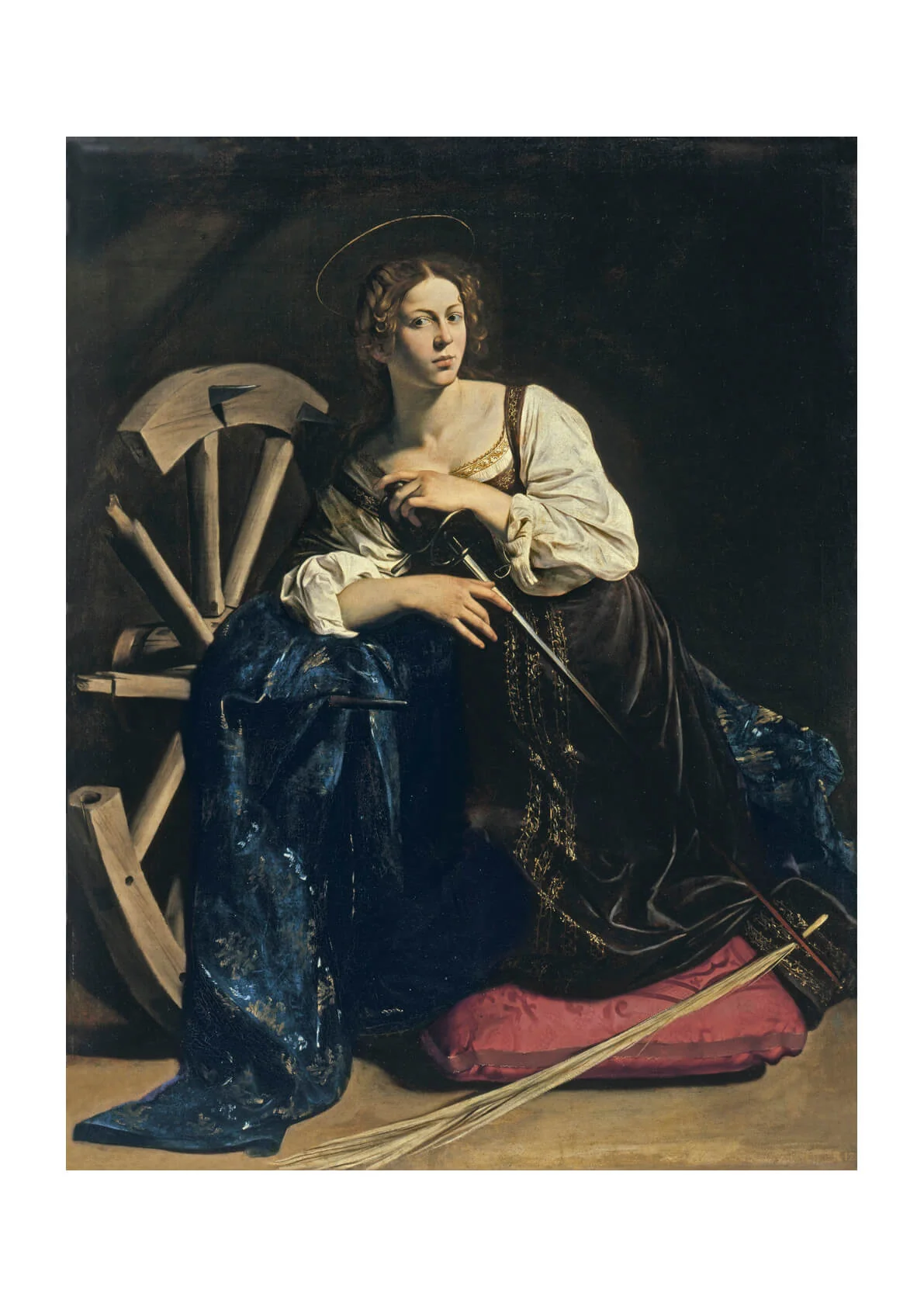 <p>Caravaggio, <em>Saint Catherine of Alexandria</em></p>