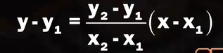 <p>Given 2-points</p>