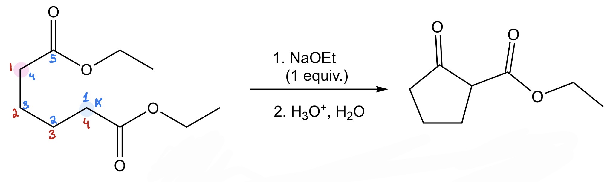 <p>Dieckmann Condensation</p>