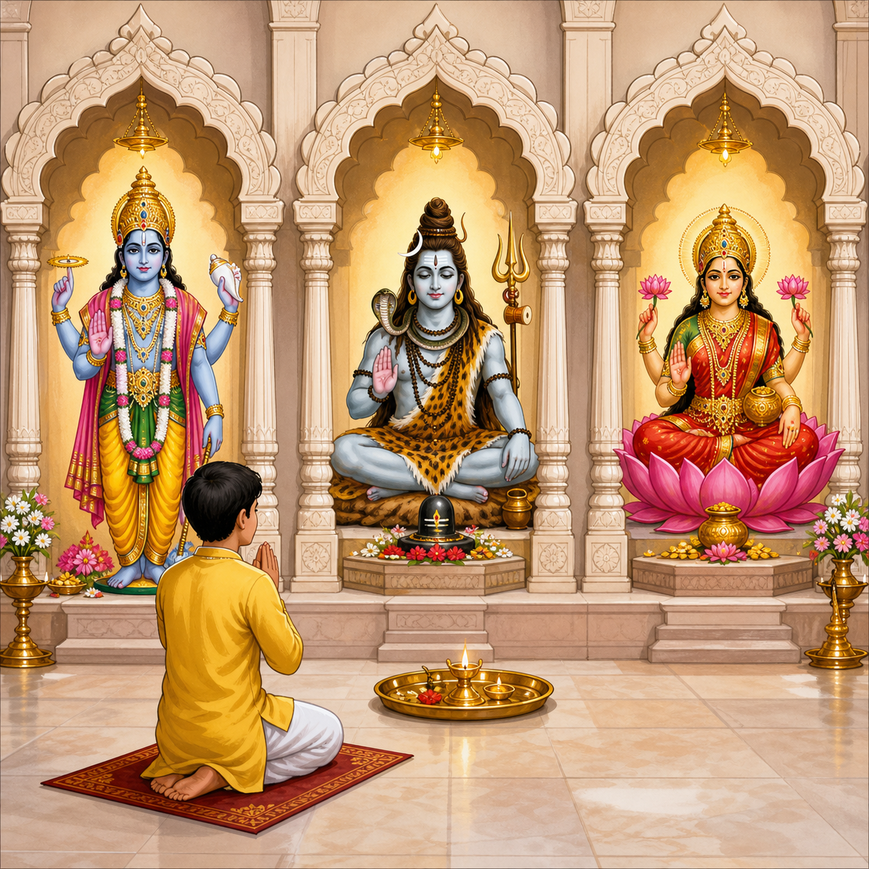 <p>Particular gods or goddesses</p>