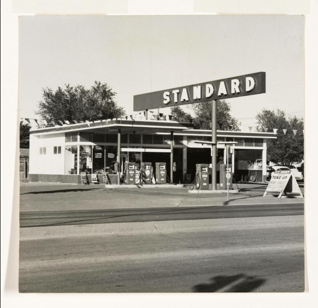 <p>Standard Station, Amarillo, Texas, from Twentysix Gasoline Stations</p>