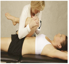 <p>Passive hip flexion/adduction with axial compression; identifies degenerative joint disease of hip.</p>