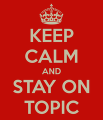 <p>closely connected with the subject you are discussing or the situation you are thinking about</p>