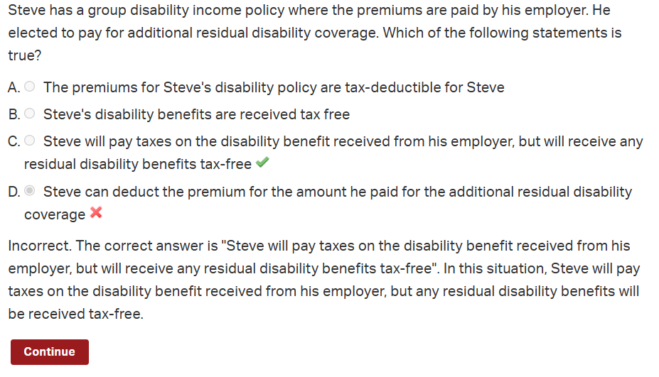 <p>Group Disability income policy</p>