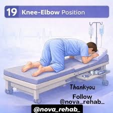 <p>A person resting on their knees and elbows.</p>