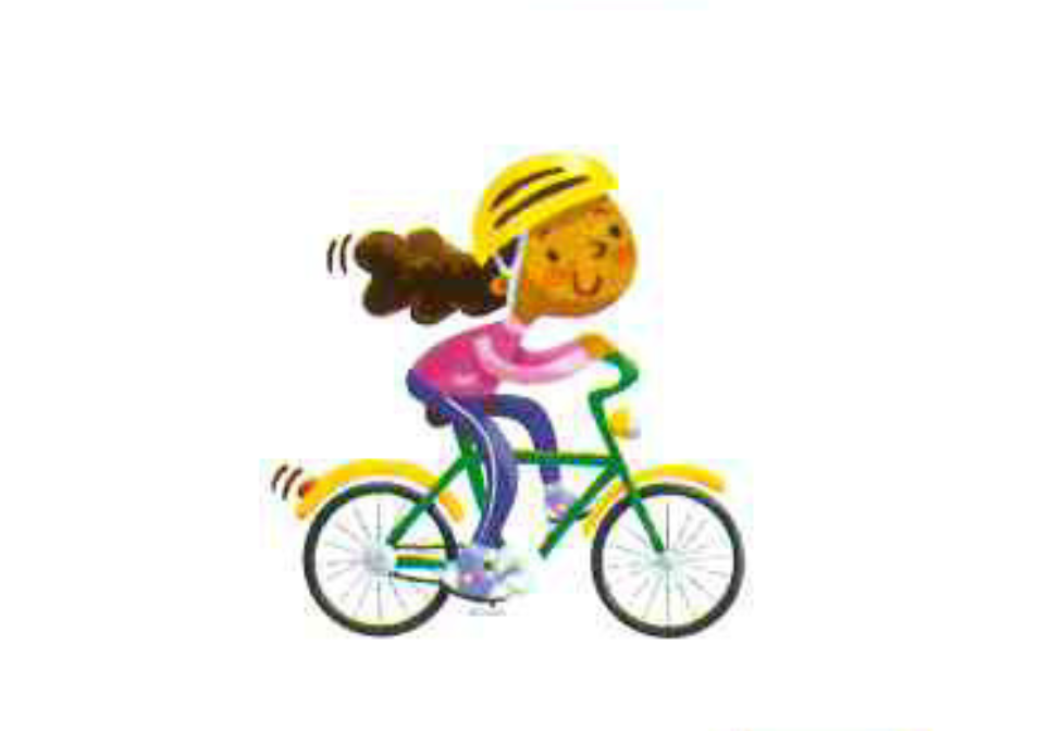 <p>ride a bike</p>