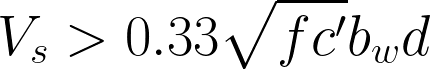 <p>maximum spacing when:</p>