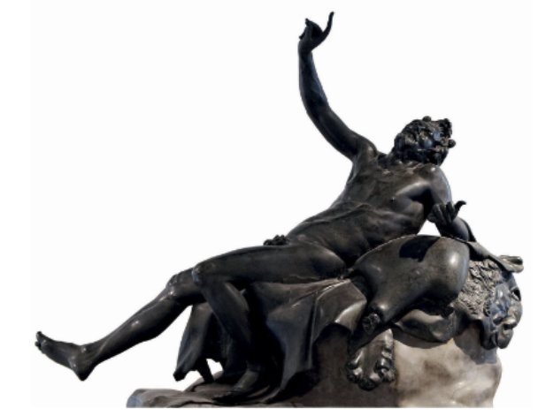 <p>Drunken Satyr, Villa of the Papyri</p>