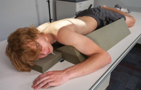<p>oblique position which right anterior aspect closer to IR, can be erect or recumbent general body positions</p><p>specifically a recumbent RAO position </p>