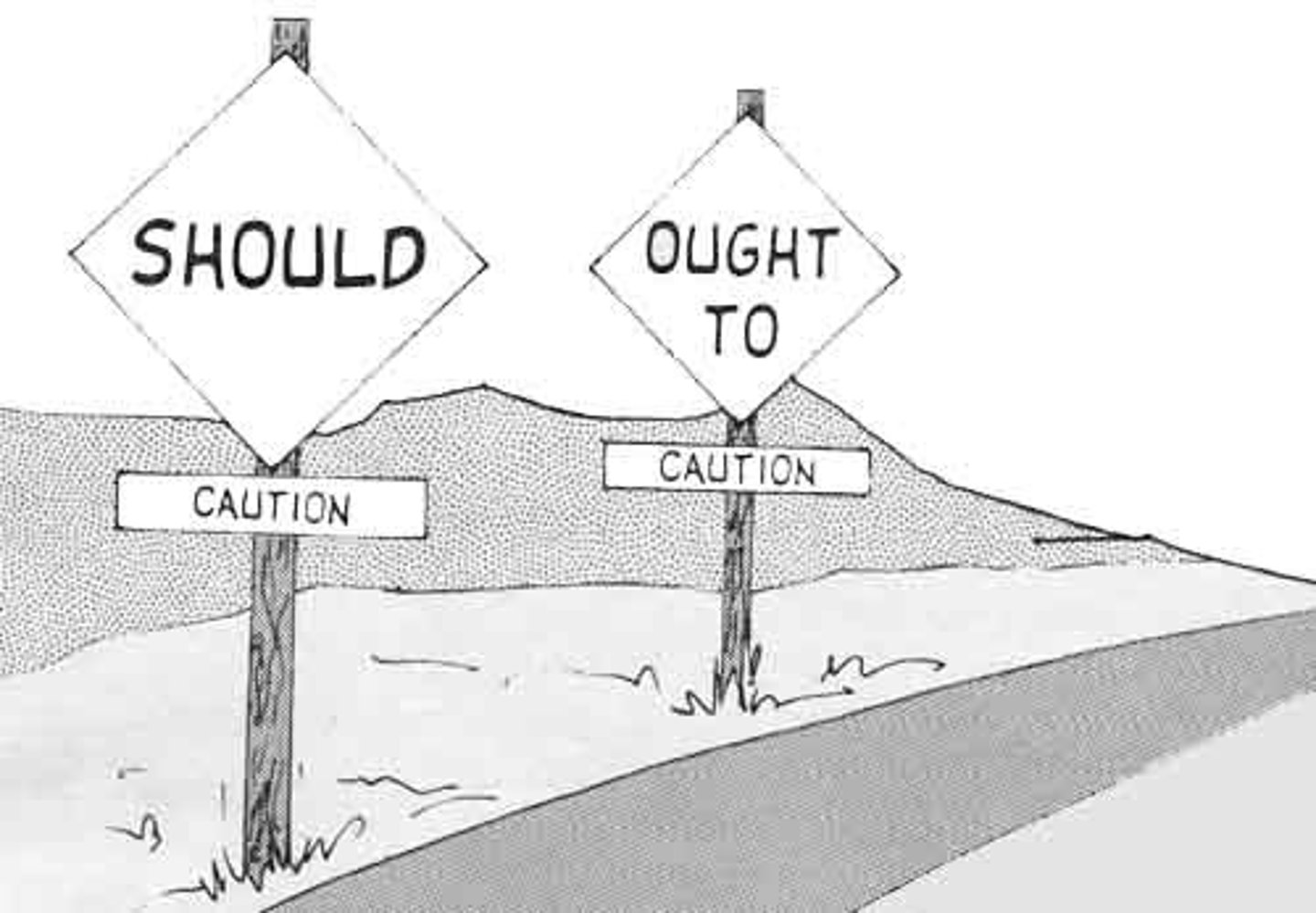 <p>to owe, must, should, ought to</p>