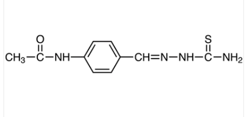 <p>TB drug featuring a thiosemicarbazone group.</p>