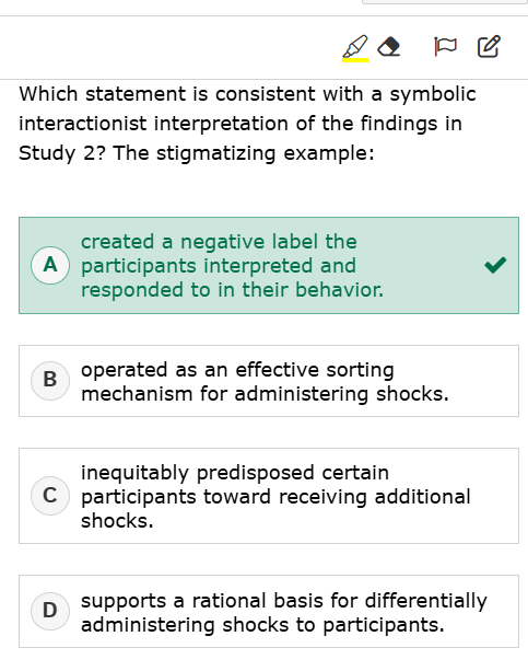 <p>Symbolic interaction</p>