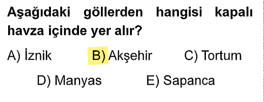 <p>Gidegeni (ayağı) olmayan, sularını denize ulaştıramayan göller kapalı havzadır. Akşehir ve Eber iç Anadolu'daki kapalı havza örnekleridir. İznik, Sapanca ve Manyas'ın gidegeni vardır, suları tatlıdır.</p>