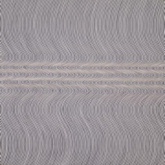 <p>A student analyzing an Op Art painting notices repeated black-and-white geometric shapes that appear to pulse or vibrate. Which interpretation is MOST appropriate?</p>