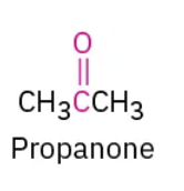 <p><strong>Ketone</strong></p><p>Name Ending: -one</p>