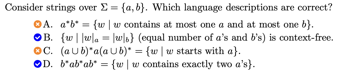 <p>B and D</p>
