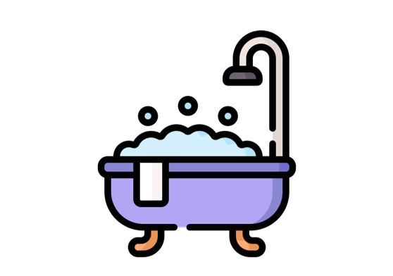 <p>to take/have a shower</p>