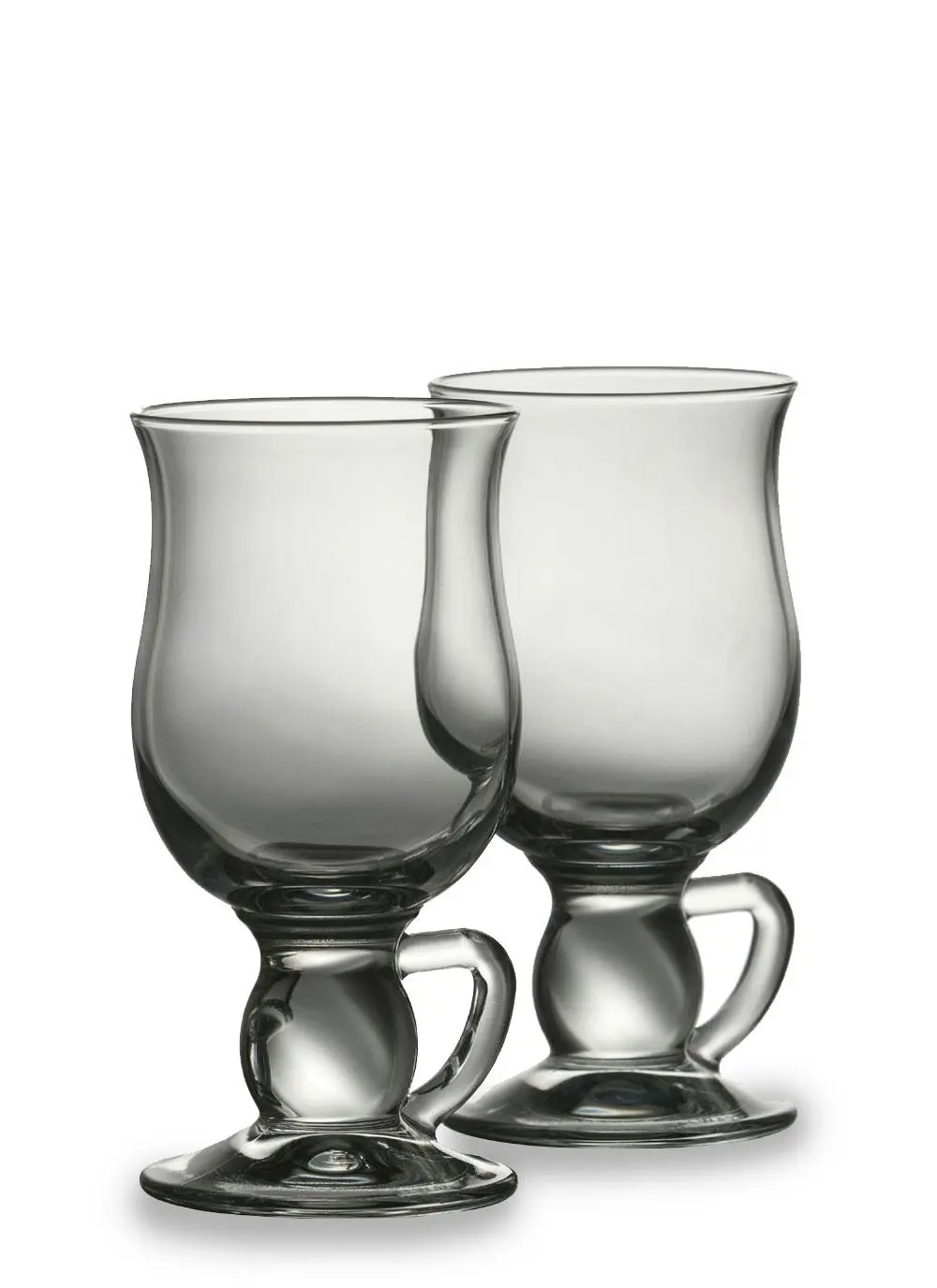<p>Is a uniquely shaped glass with a handle</p><p>that is used to serve any hot beverage</p><p>such as Spanish coffee or cocoa.</p>