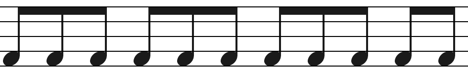 <p>what is the time signature?</p>