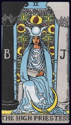 <p>The High Priestess</p>