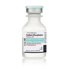 <p>N/A</p><p>Electrolyte Replacement</p><p>Indication(s): Treatment of hypophosphatemia when IV replacement is indicated.</p><p>Warning(s): Contains both phosphorus and sodium; use caution in renal impairment and hypernatremia. Rapid or excessive administration may cause serious electrolyte disturbances.</p><p>Monitor: Phosphorus, sodium, calcium, and renal function</p><p>Side effect(s): Hyperphosphatemia, hypernatremia, hypocalcemia, hypotension</p><p>Note(s): May be preferred over potassium phosphate when additional potassium is undesirable.</p>