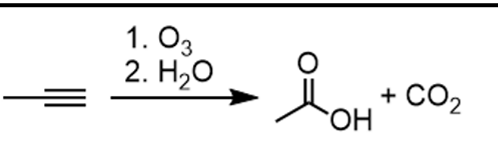 <p>1 carboxylic acid and 1 CO<sub>2</sub></p>