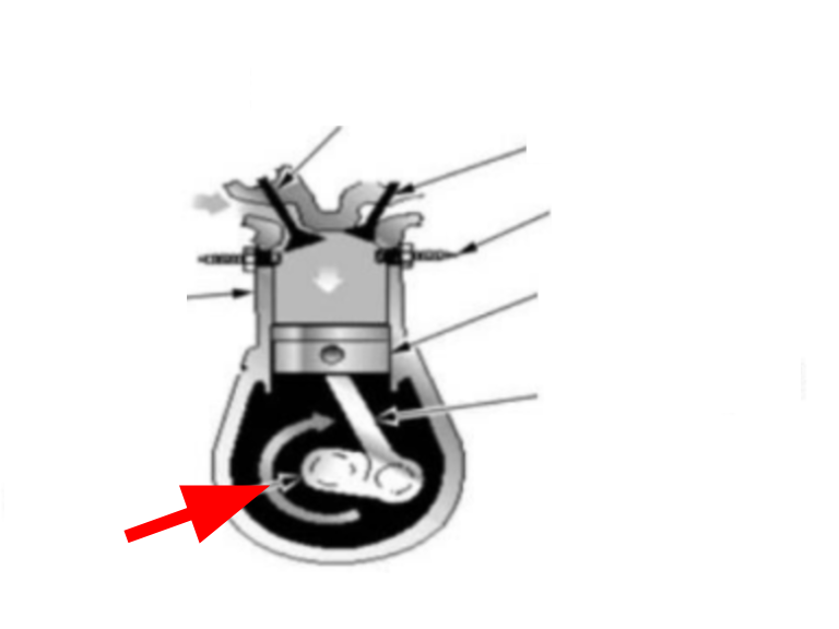 <p>What is this part of the four stroke engine</p>