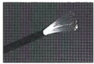 <p>In theory, this is exactly what happens in the optical fibres that faciliate the data and telephone connection of computer networks. In this case, information is coded into the light and can travel very fast</p>