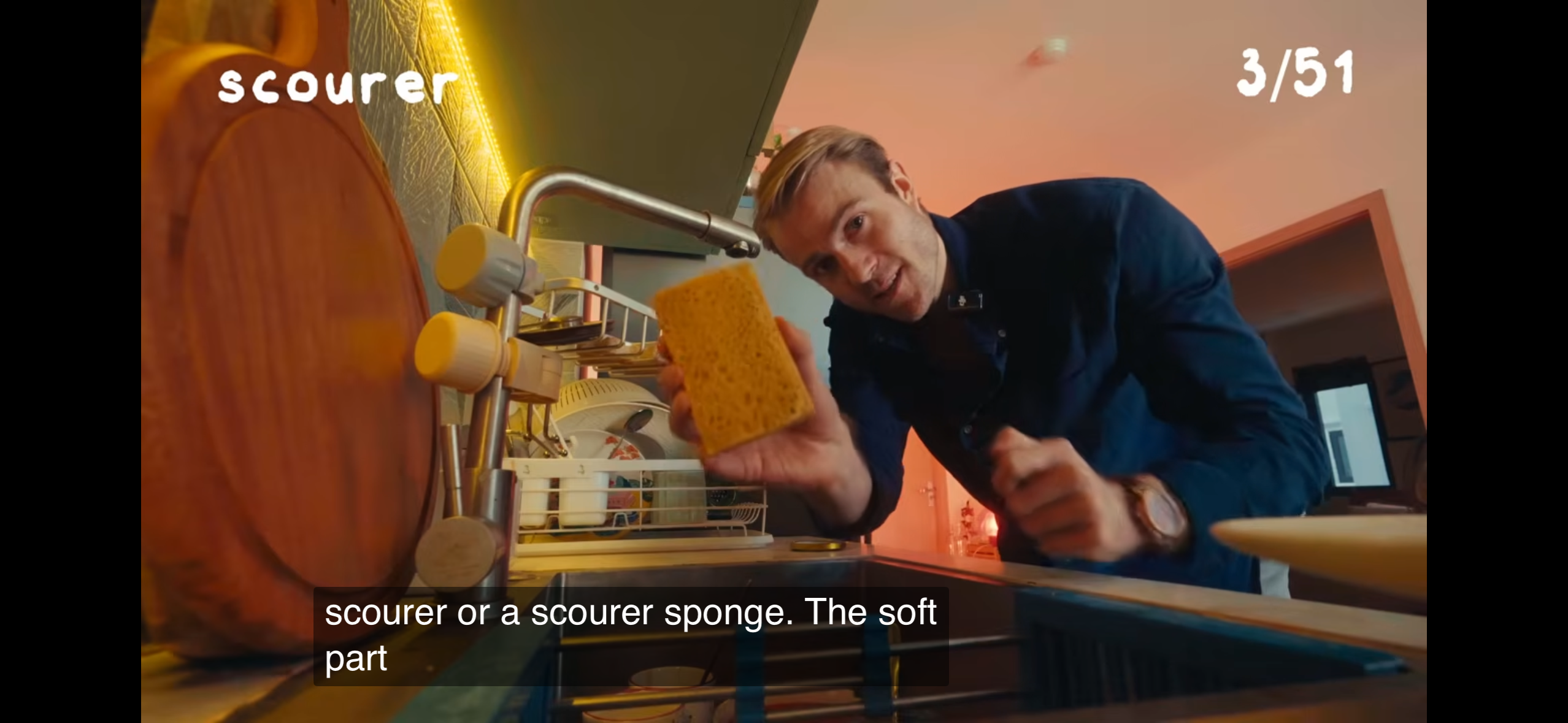 <p>Scouter sponge </p>