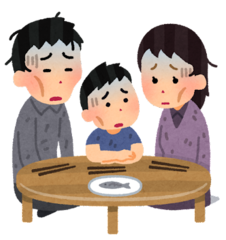<p>poor [lacking money/food/possessions to live]</p>