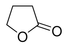 <p>Cyclic Ester, ring size varies, R may attach to any available C on ring</p>