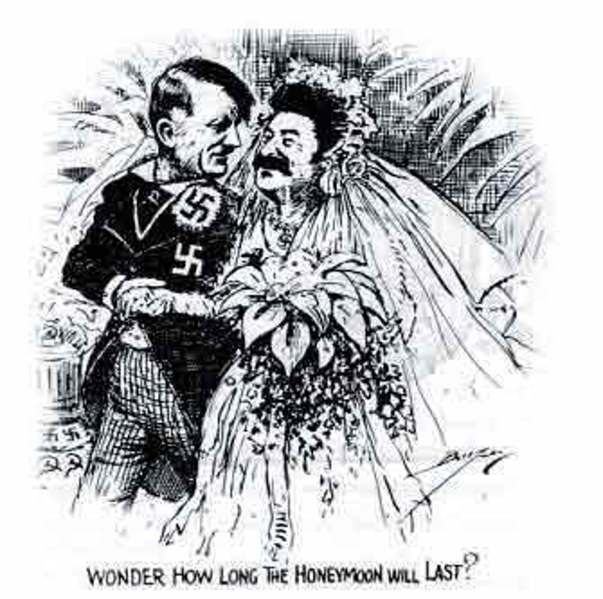 <p>-Germany and the Soviet Union signed this pact and promised not to attack each other.</p><p>- Germany eventually broke the pact and invaded Russia.</p><p>- Hitler loses a key ally when the Soviet Union switches from the Axis powers to the Allied powers.</p>