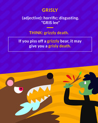 <p>causing horror or disgust</p>