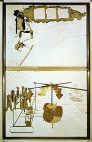 <p><span><strong>Marcel Duchamp, The larger Glass, 1915-23</strong></span></p>