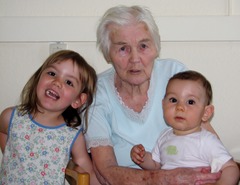 <p>grandson - granddaughter</p>