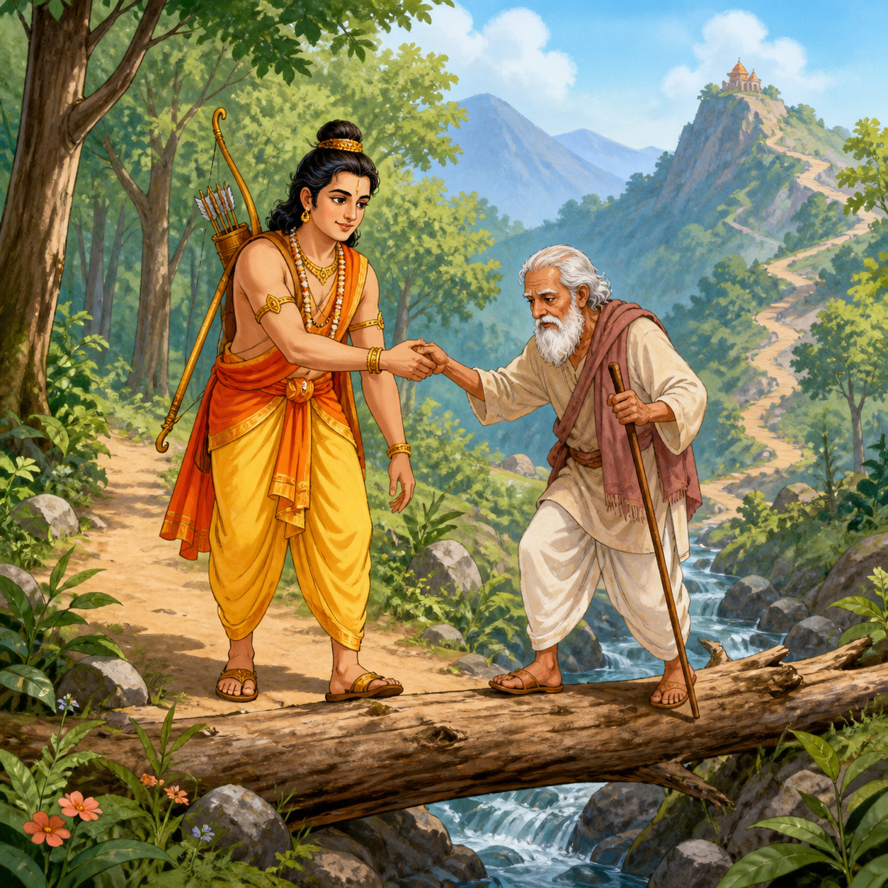 <p>To serve as an example of duty, courage, and goodness</p>