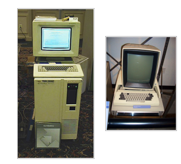 <p>PCs were mostly only used as terminals to timeshare systems, and file transfer was done with protocols like Kermit which ran over serial lines</p>