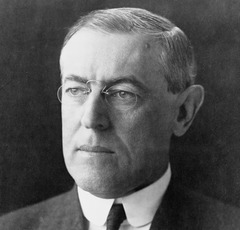 <p>The 28th president of the United States, known for World War I leadership, the Treaty of Versailles, the 14 points post-war plan, and the League of Nations (but failed to win U.S. ratification).</p>