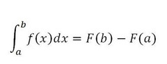 <p>If f is continuous at every point [a,b] and if F is any antiderivative of f on [a,b] then: look at formula sheet</p><p>- using this when upper and lower limit provided</p><p>Steps to Solving:</p><p>1. Find antiderivative of each term --> adding one to exponent and then 1 to denominator and add C</p><p>2. Place one bracket around end of above equation with upper limit on top of bracket and lower limit below bracket</p><p>3. Substitute in upper limit into antiderivative equation + C - (subtraction) lower limit substitution of antiderivative equation</p><p>4. Simplify if needed to get down to singular value as answer</p><p>General Notes: </p><p>- keep dx when just simplify equation, when starting to manipulate exponents by finding antidervative, then add C and integral notation goes away</p><p>- when subtracting by lower limit substitution, can put it into parentheses after minus sign</p><p>- antiderivative of a constant, is that number with x</p><p>- rewrite square roots as exponent</p><p>- if number is as fraction like 1/x^#, rewrite as negative exponent</p><p>- when simplifying number with exponent as fraction, turn it into square root with numerator and then power it</p>