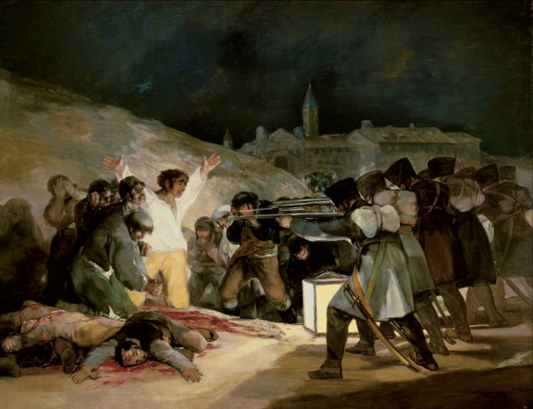 <p>Third of May, 1808, 1814–1815</p>