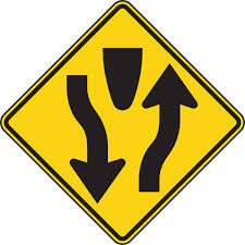 <p>road will son bcome 2way traffic divided by a barrier.</p>